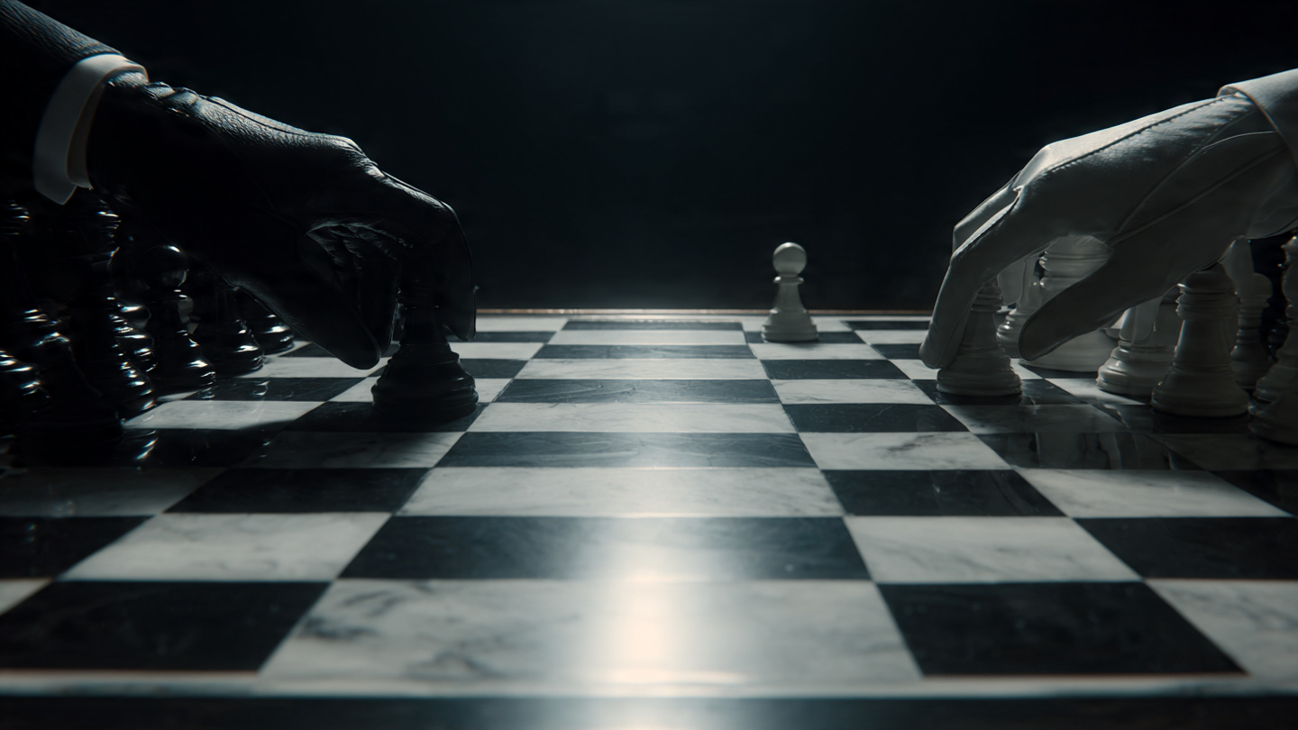 Strategic Trading Chess Background